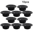 thumbnail image 1 of 10X Cache-Grille Rond en Métal pour Armoire et Placard Ventilation Maison, 1 of 1
