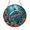 Acrylic 3.5 Inch, variant on Spinner Dolphin Ocean Suncatcher Round Item Window Hanging Panel Decor