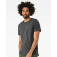 thumbnail image 2 of Bella Canvas Mens CVC Jersey Tee, XL, Solid Asphalt Blend, 2 of 5