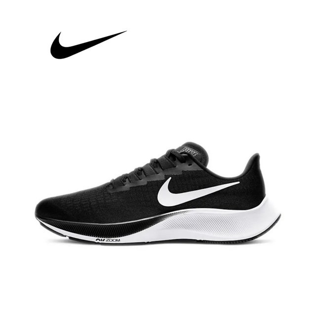Zapatillas de running para hombre Pegasus17, resistentes al desgaste, con absorción de impactos, transpirables, color negro, BQ9646-002