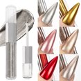 thumbnail image 3 of Metallic Nail Gel, Long Lasting Metallic Nail Polish  For DIY Salon Home, 3 of 8