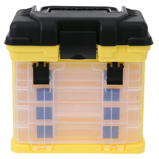 Fishing Tackle Box, Floating Storage Box, Portable Tackle Box Organizer  with Storing Tackle Set Plastic Storage, Fishing Lure Boxes Bait Storage  Case