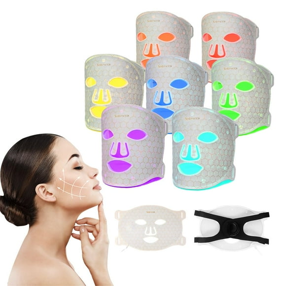 Nulatool Face Mask Light 7 Color Light Facial Skin Care Mask For Face At Home