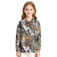 thumbnail image 4 of Abcomgle Uniform Shirts for Girls 10-12 Long Sleeve Pique Polo Shirt with Collar Camouflage Button Down Boys Uniform Shirts Moisture-Wicking Dress Girls Pullover, 4 of 7