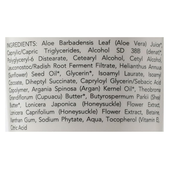 Nourish Organic Body Lotion Pure Unscented - 8 fl oz