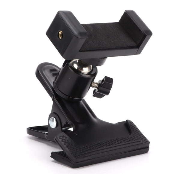 Abrazadera para teléfono con clip para guitarra, soporte para teléfono con clip para guitarra, soporte para cabeza de guitarra, soporte para cabeza de guitarra, características de vanguardia
