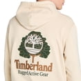 thumbnail image 2 of Sudadera con capucha Timberland con el logotipo del árbol para hombre ANGORA, talla XS, 2 of 3
