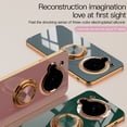thumbnail image 4 of Funda para teléfono móvil R9 para R7/R8Pro, cubierta protectora con revestimiento de color sólido, soporte de anillo con absorción magnética para automóvil, 4 of 4