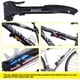 thumbnail image 4 of Duuti PP-02 Bomba de bicicleta de montaña Portátil con estilo profesional Neumático Bombas de aire al aire libre para la válvula francesa con la banda negra Kearding OD003234-01, 4 of 7