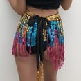 thumbnail image 2 of Women'S Belly Dance Hip Scarf Performance Outfits Skirt Festival Clothing, 2 of 2