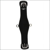 Classic Equine Feather Flex Roper Cinch - Ultimate Comfort & Durability Black / 28