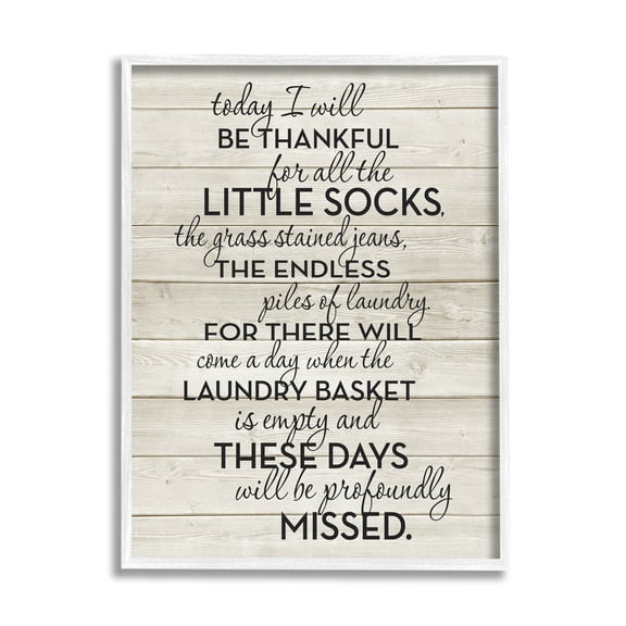 Stupell Industries Rustic Parenting Phrase Inspirational Painting White Framed Art Print Wall Art, 24 x 30