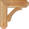 thumbnail image 3 of Ekena Millwork 4"W x 16"D x 16"H Imperial Craftsman Rough Sawn Bracket, Western Red Cedar, 3 of 4