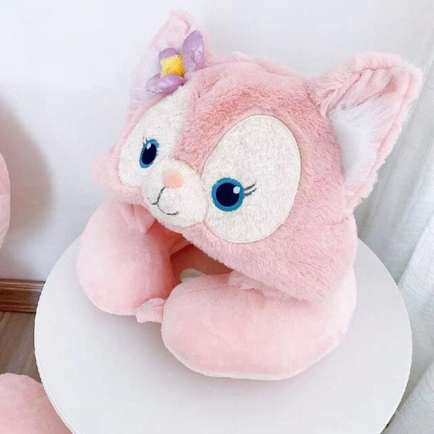 Mantequilla de felpa Disney-Kawaii, Lina Bell, Little Fox, Cute fur s, Shoulder Bag, Storage Bag, Pendant Bag, Ornement, Girl Gift, Authentique zhangmengya LED
