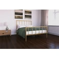 thumbnail image 3 of DHP Stella Metal Bed, Queen, Gold, 3 of 19