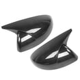 thumbnail image 4 of Door Mirror Housing Wing Mirror Shell Exterior Mirror Housing Pair Side Mirror Cover  AddOn Housing Shell Horn Style Fit For  Sentra Sylphy 2020-2021, 4 of 8
