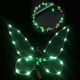 thumbnail image 2 of LED mariposa alas de hadas elfo vestir princesa fiesta favores + guirnalda (verde) Ehuebsd Para estrenar, 2 of 9