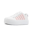 thumbnail image 3 of Elegantes Tenis K-Swiss Para Dama Con Plataforma Blanco/Rosa blanco 22, 3 of 6