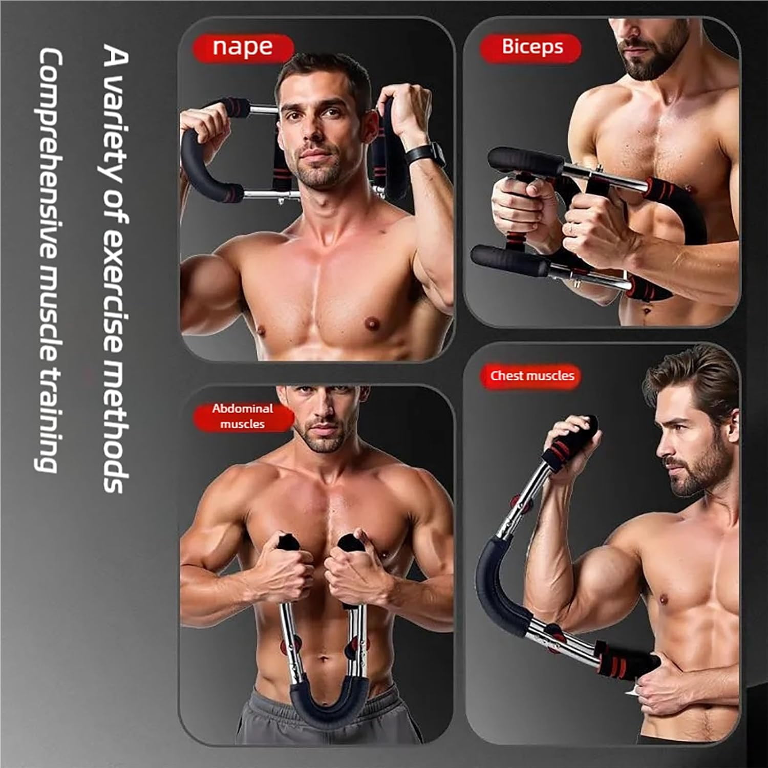 Official Gorilla Bar, 20-150lb Adjustable High Density Steel Gorilla Bar Twister Bar Chest Machine, Chest Shoulder Arm Workout Equipment, Detachable Upper Body Fitness Machine for Home & Gym