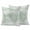 Green, Mint, White, variant on 2 Pack Outdoor Waterproof Throw Pillow Covers,Vintage Linen Brown Palm Leaves Decorative Square Pillow Case Patio Pillowcases for Chair Couch Sofa 16x16in