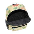 thumbnail image 6 of FORMRS School Backpack with Front Zippered Pocket 12" Student Travel Daypack, Colorful Flower, 6 of 6