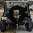 thumbnail image 2 of Lotusprinthandmade Yorkshire Terrier Cute Animals Collection Zipper Pattern Spare Tire Cover With Backup Camera Hole 6 Sizes, 2 of 8