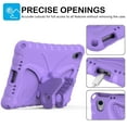 thumbnail image 3 of Dteck Kids Case for iPad mini A17 Pro 2024,iPad mini 6th Generation 8.3-inch 2021,Cute Butterfly EVA Case Kickstand Lightweight Cover with Shoulder Strap for iPad mini 7/mini 6,Lightpurple, 3 of 7