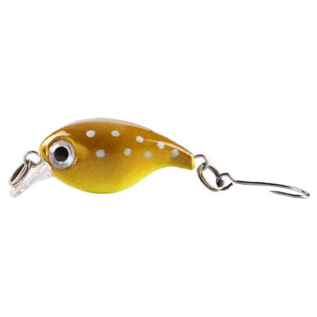Mini Fishing Wobbler Lures Floating Crankbait For Pike Walleye Bass Hard Bait C6