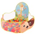 thumbnail image 1 of Baby Ball Pool Baby Play Tent Portable Baby Ball Ocean Pool and Basketball Hoop Animal Theme, 1 of 7