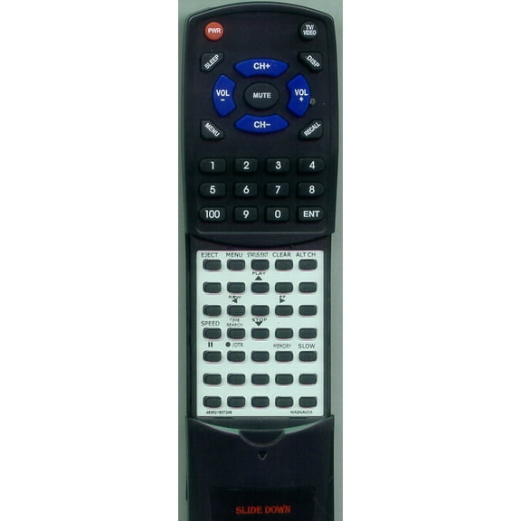 Replacement Remote for MAGNAVOX 483521837248, RT483521837248, N9309UD, VRA611AT, VRA411AT22
