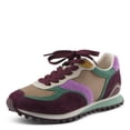 thumbnail image 2 of PATRIZIA FIODH Women’s Retro Fashion Sneaker – Mixed Material Lace-Up with Cushioned Insole, 2 of 9