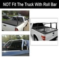thumbnail image 3 of zxhhxkAn 1pc 6.8Ft Soft Top Roll-up Vinyl Tonneau Cover Truck Bed Fleetside Bed 2020 2021 + Bed Assembly with Rails + Mounting Hardware for Chevy,for GMC, 3 of 5
