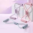thumbnail image 2 of Yoga Figure Bands Exercise Resistance Handles 8 Exercise Fitness, 2 of 4