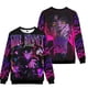 thumbnail image 1 of Pop cazadora para niña Round-Neck Sweatshirt Set,Soft Streetwear Pullover,Cute Long Sleeve Sweatshirt for Fall Winter （Multicolor）, 1 of 4