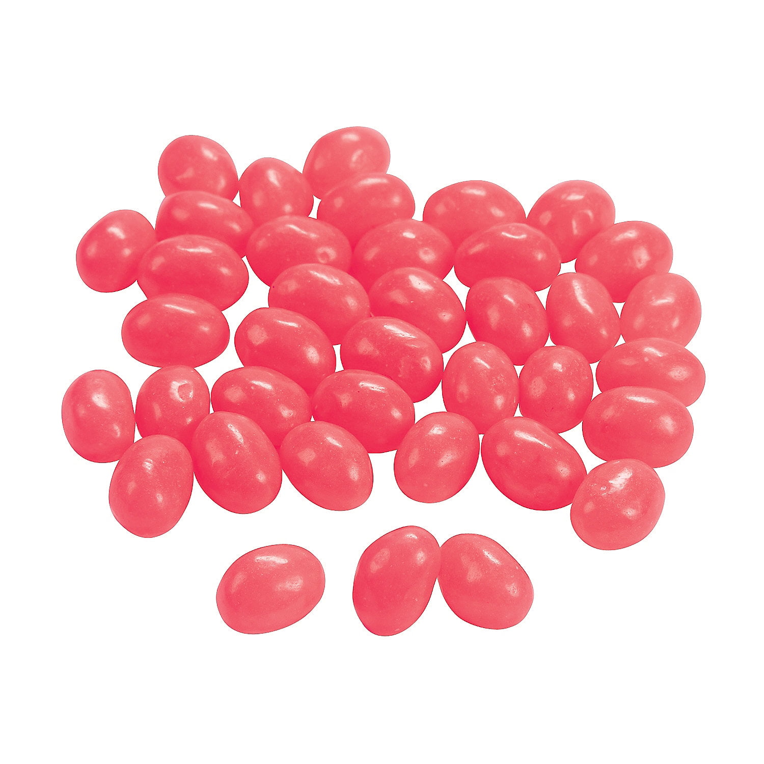 Hot Pink Jelly Beans 2Lb Edibles 750 Pieces