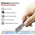 thumbnail image 4 of 2-Pack Fit For Back Camera Lens of Samsung Galaxy S21+ Plus (2021) BISEN Tempered Glass Screen Protector, Anti-Scratch, Anti-Shock, Shatterproof, Bubble Free, 4 of 4