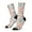 2 Black-2, variant on Passport Stamp Print Adult Socks for Men & Women,Calf Socks, Ankle Socks,Boots Socks,Breathable Casual Sock,Unisex Crew Socks