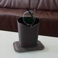 thumbnail image 3 of Colador de silicona con clip para ollas y sartenes, colador de alimentos de cocina, tamaño universal, escurridor resistente al calor para espaguetis, pasta, fideos y frutas - verde, 3 of 4