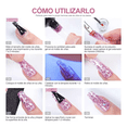 thumbnail image 5 of Kit Uñas Polygel 15mlx8 Manicure Lampara Tipsx100 Camaleón, 5 of 5