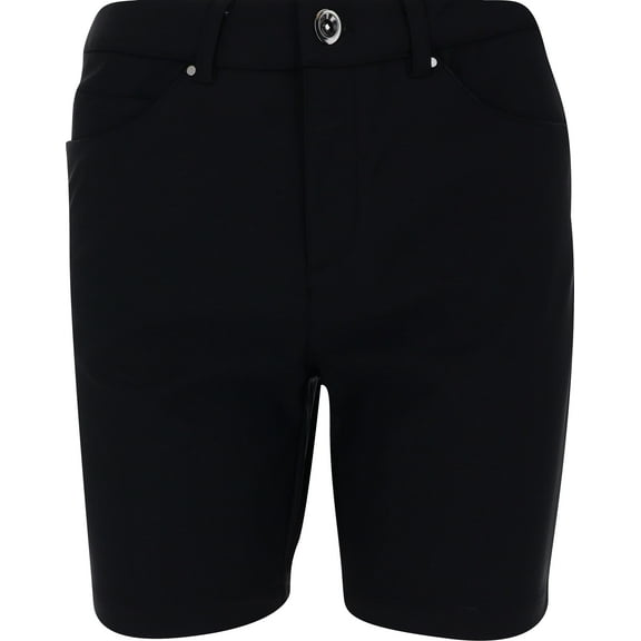 Greg Norman Lexi 7 Inch Stretch Black Shorts Women S