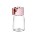 thumbnail image 4 of GROWTH TANK Condiment Measuring Bottle, Clear Glass Condiment Bottle, 180ml Condiment Shaker Pink, 4 of 9