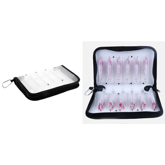 Bolsa de Almacenamiento de Calamar shamjiam, 2 Unids, Squid Jigs Lure Pouch