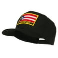 thumbnail image 2 of Puerto Rico Flag Letter Patched Cap - Black OSFM, 2 of 5