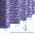 thumbnail image 6 of Purple Cartoon Cat Unicorn Pattern Shower Curtain 72"x72" ,Bathroom Decorative Shower Curtains Set with 12 Hooks,Modern Waterproof Washable Shower Curtain, 6 of 6