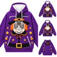 thumbnail image 3 of HAYIMI Pet Pouch Hoodie For Men Women Sweatshirt With Front Pockets Carry Pouch For Small Cat Puppy Dog Carrier Hoodie with Pet Pocket, 3 of 5