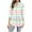 Pink Plus Size Blouse for Women_d, variant on CYMMPU Spring Tops Pleated V Neck Tunic Tops 3/4 Sleeve Blouses for Women Dressy Casual Loose Fit Striped Ombre Fall Trendy Shirts Flowy Tops T-Shirts M