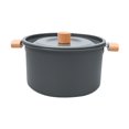 thumbnail image 2 of Olla para acampar Olla de aleación de aluminio para trabajo pesado Olla grande para hervir Olla para cocinar Olla para sopa para cocina 4L Macarena olla de cocina, 2 of 8