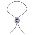 thumbnail image 1 of Bull Western Bolo Tie Accesorios de disfraz de cuero Western Cowboy Elegante Negro jinwen Corbata Bolo Occidental, 1 of 5