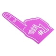 thumbnail image 3 of Uxcell 18 Inch Giant Foam Finger, We Are #1 EVA Cheerleading Fingers for Celebration Sports Games Party, Pink, 3 of 5