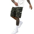 thumbnail image 2 of JoveMarine Men's Camouflage Cargo Shorts, American Retro Loose Fit, Lightweight Thin Work Shorts for Summer Outdoor and Daily Wear Gray M, 2 of 4